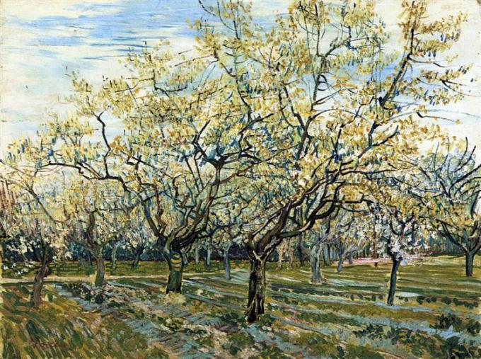 orchard-with-blossoming-plum-trees-1888